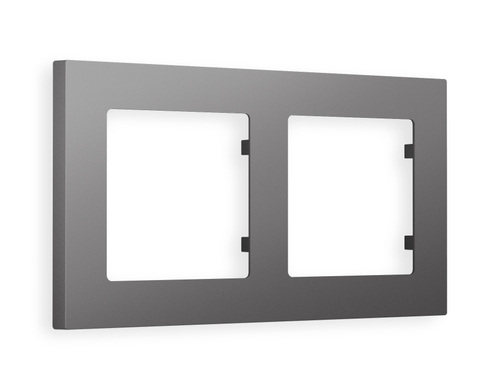 AF220652 Рамка ALFA Techno (Антрацит серый) 2-ая