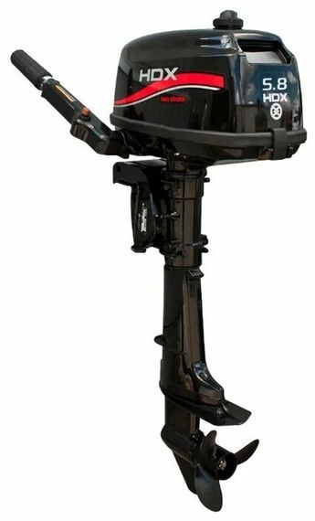 Лодочный мотор HDX T 5.8 BMS 5.8 л.с. двухтактный
