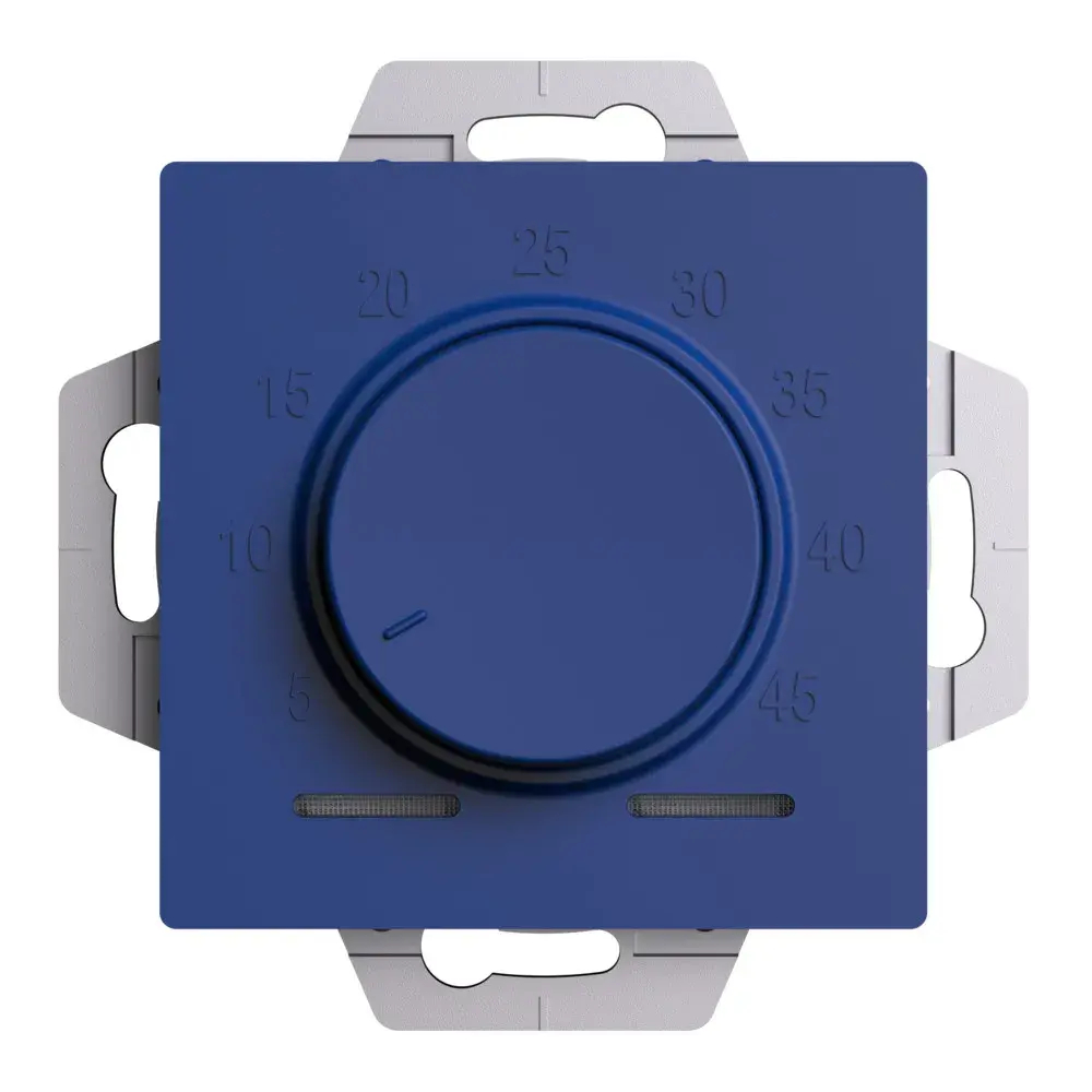 ATLASDESIGN ТЕРМОСТАТ электронный для теплого пола с датчиком, 10A, механизм, АКВАМАРИН