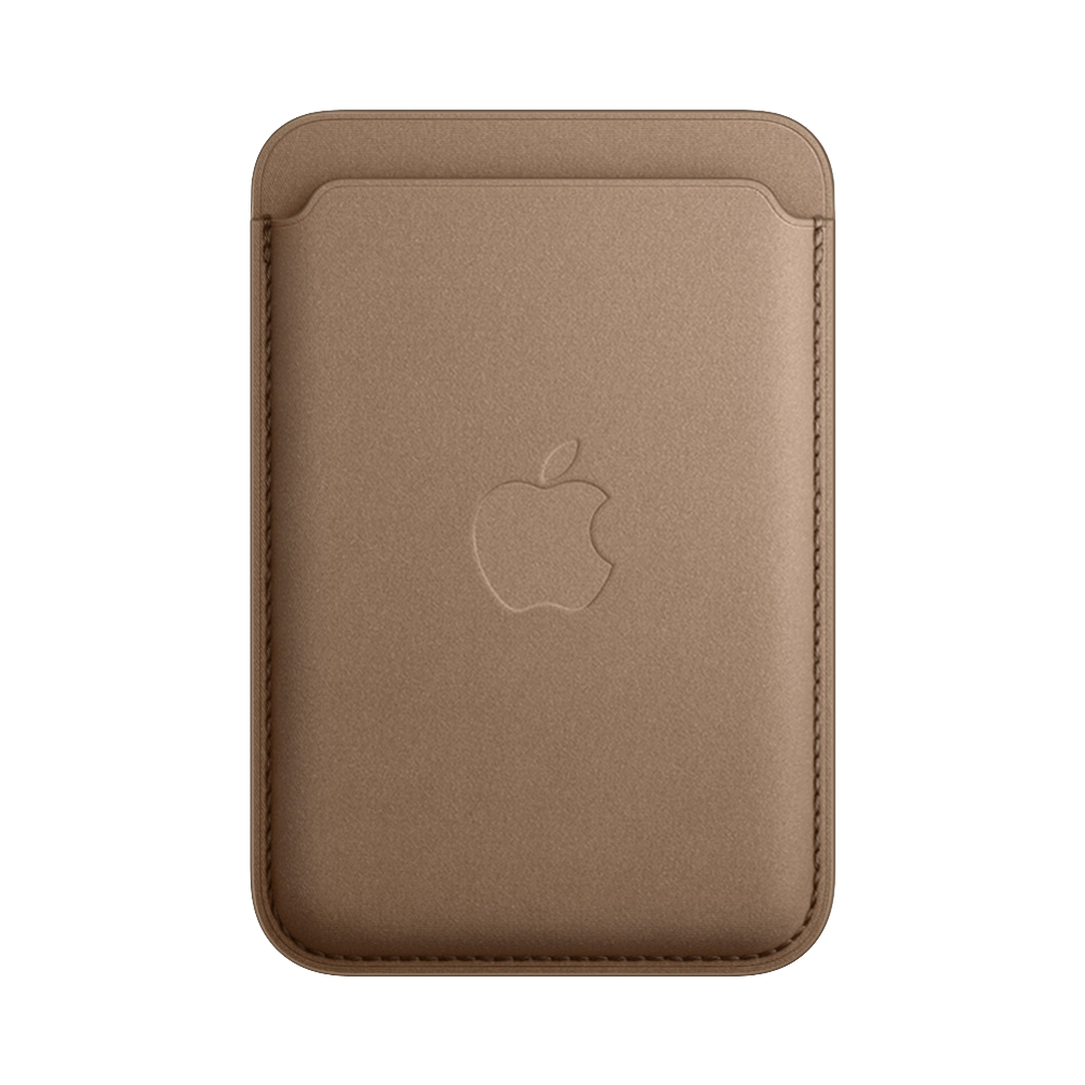 Тканевый чехол-бумажник с поддержкой MagSafe Apple FineWoven Wallet (2023), Taupe (Светло-бежевый)