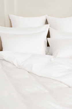 Постельное белье 1.5 спальное German Grass Arctic White Brilliant белое