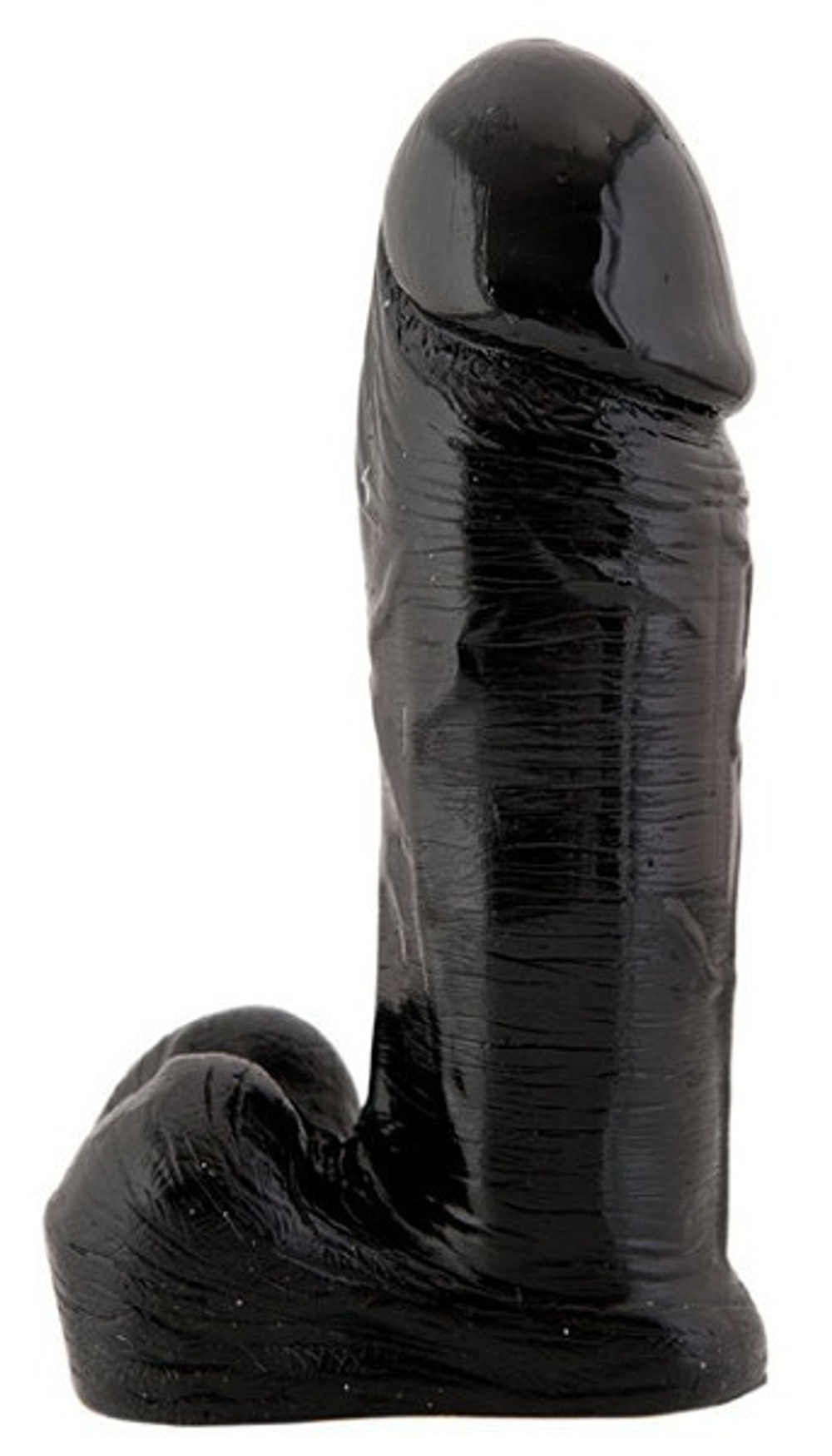 Большой чёрный фаллоимитатор, 22,8 см