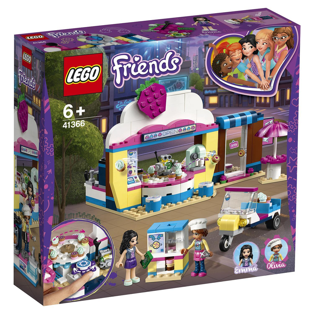 LEGO Friends: Кондитерская Оливии 41366 — Olivia's Cupcake Cafe — Лего Френдз Друзья Подружки