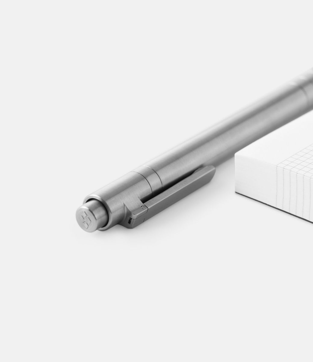 TIJ Pro+ Ball Pen Olive — модульная титановая ручка