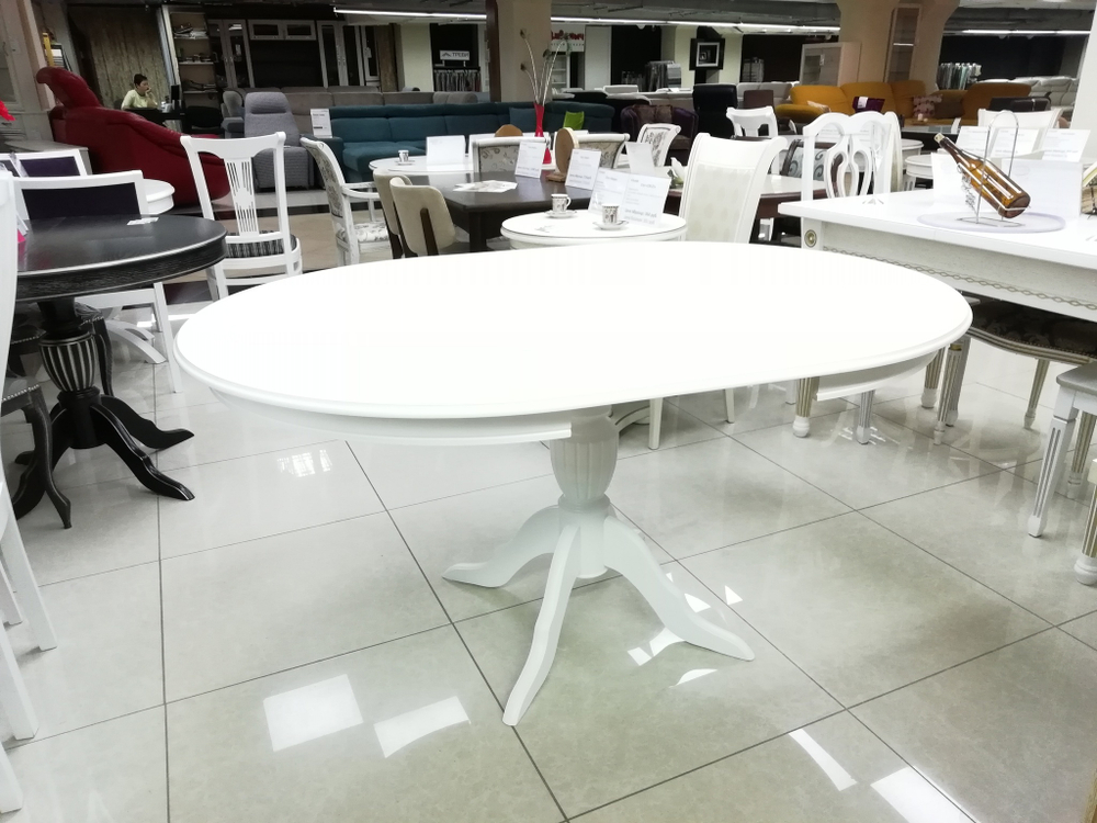 Стол обеденный Эдельвейс К 820 (дуб/тон Венге)