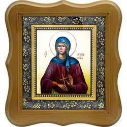 Аглаида Римская праведная. Икона на холсте.