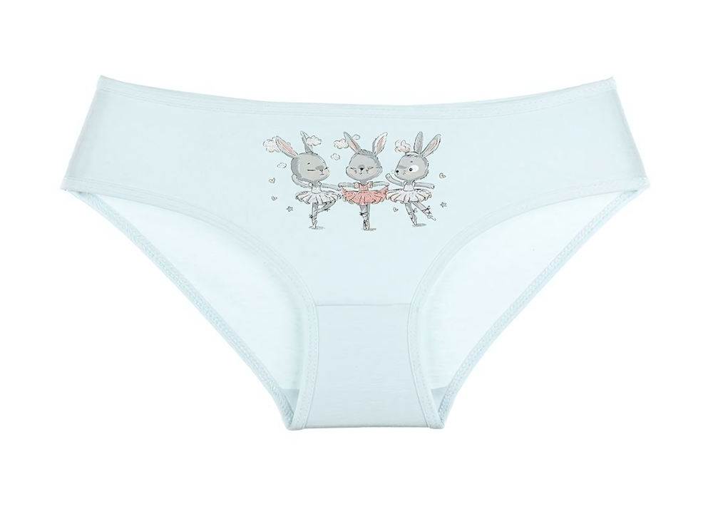 Трусы для девочек 415044 р.104 (4-5 лет) в ассорт. (Donella), 1 шт.