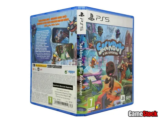 PS5 Сэкбой: Большое приключение/Sackboy A Big Adventure (Б/У, Полностью на русском, PPSA-01288)
