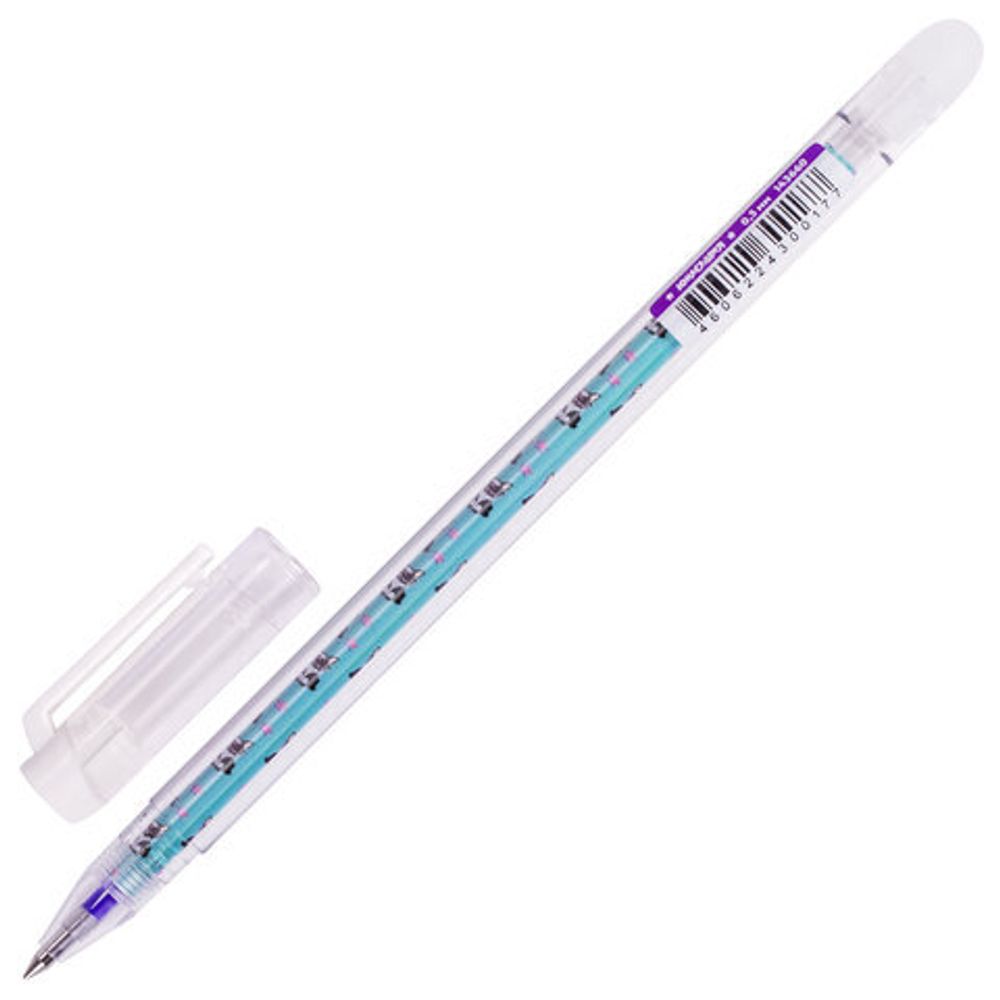 Ручки стираемые гелевые ЮНЛАНДИЯ "Зверушки", НАБОР 3 штуки, СИНИЕ, узел 0,5 мм, линия письма 0,35 мм, 143661