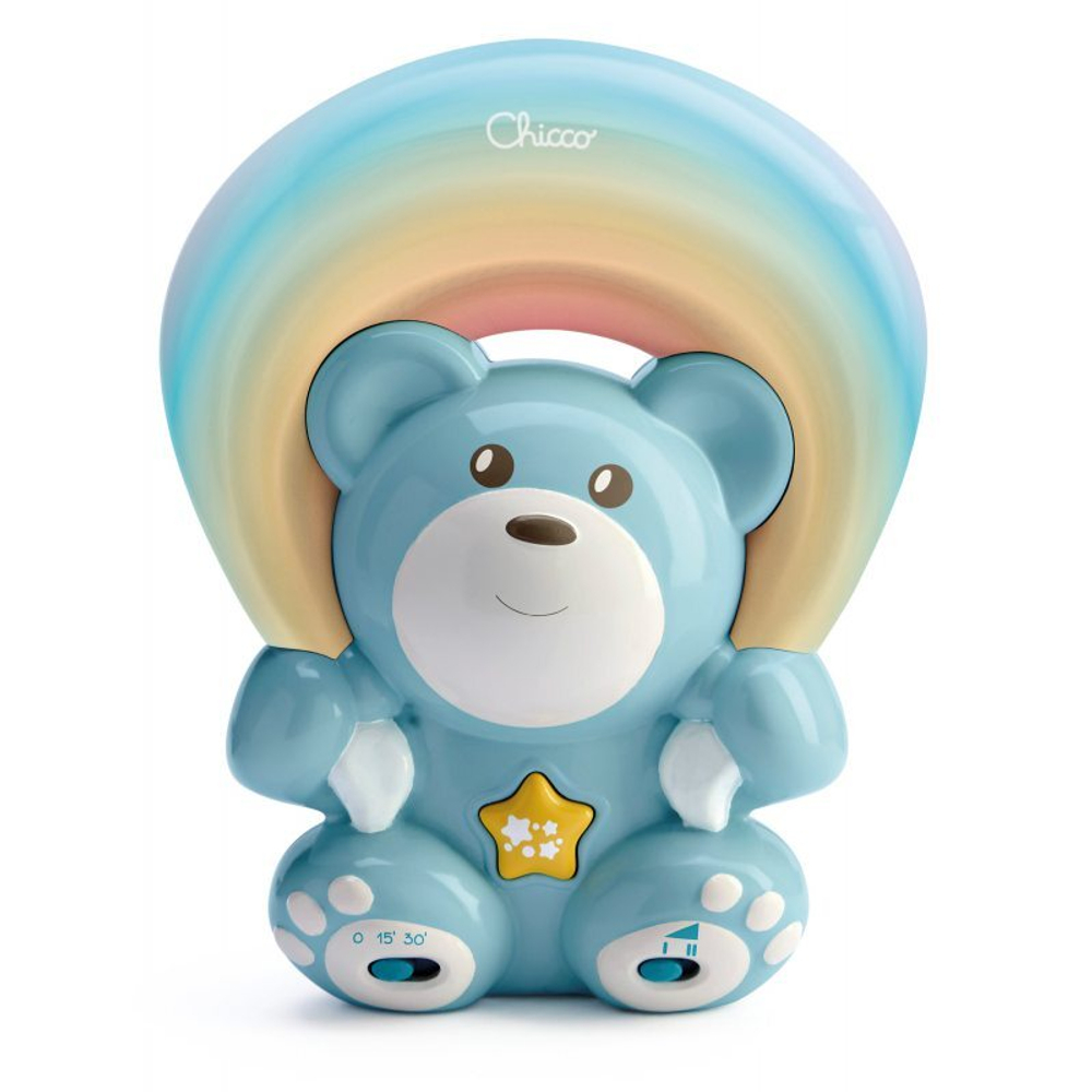 First Dreams - Мишка Тедди с проектором Rainbow Blue 104742