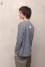 Лонгслив VPQ Красная сумка Серый