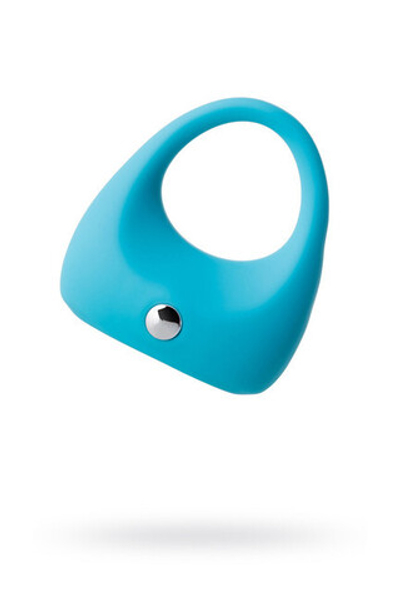 Эрекционное виброкольцо Toyfa A-Toys (Цвет: голубой)