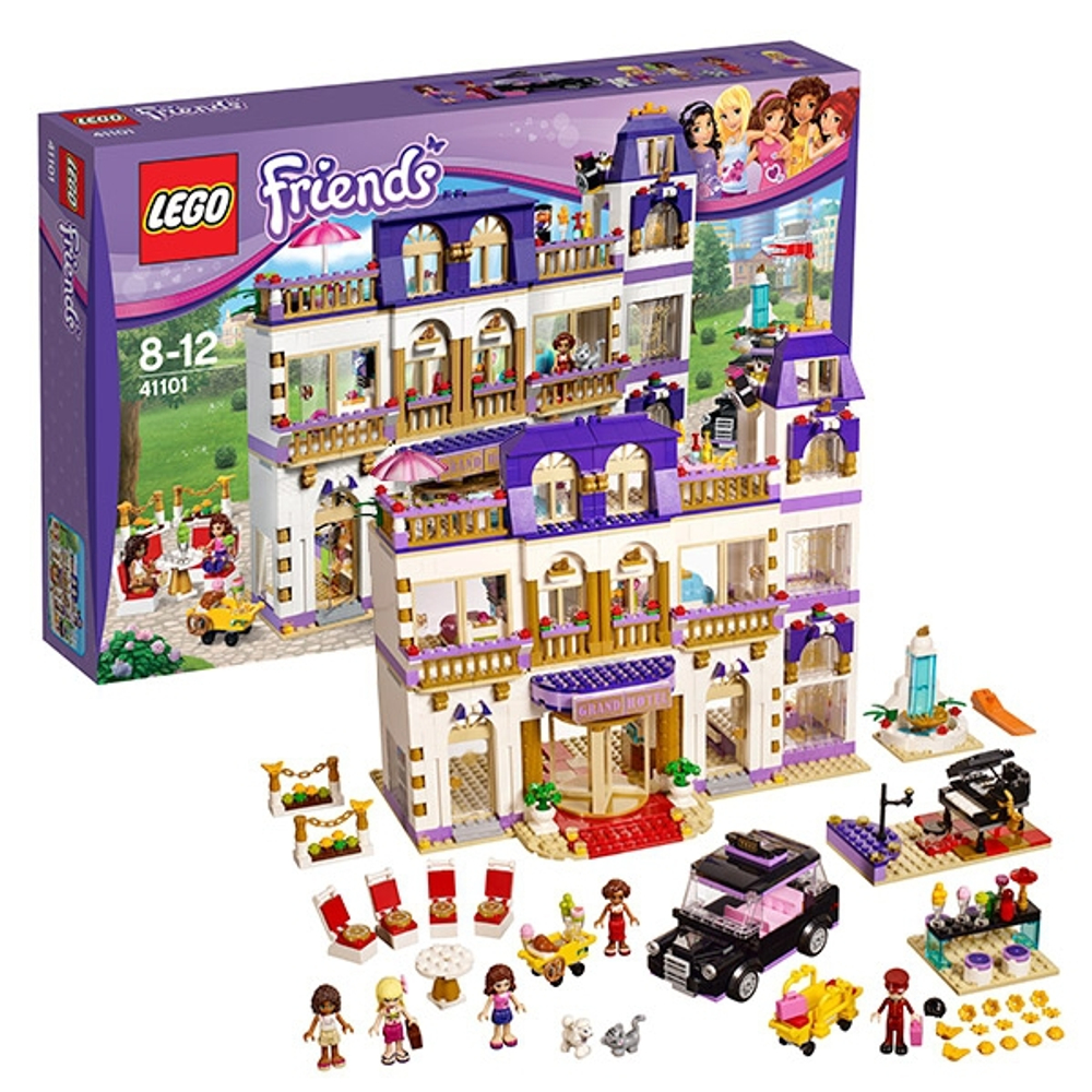 LEGO Friends: Гранд-отель 41101 — Heartlake Grand Hotel — Лего Френдз Друзья Подружки