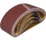 ЛЕНТА АБРАЗИВНАЯ MATRIX Р60, 75 Х 533 ММ, 10 ШТ 74230