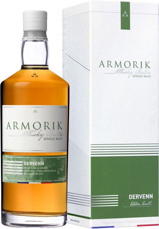 Виски Armorik Dervenn Gift Box, 0.7 л