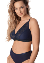 Бюстгальтер Simone без косточек (Размер: M) (Цвет: темно-синий)