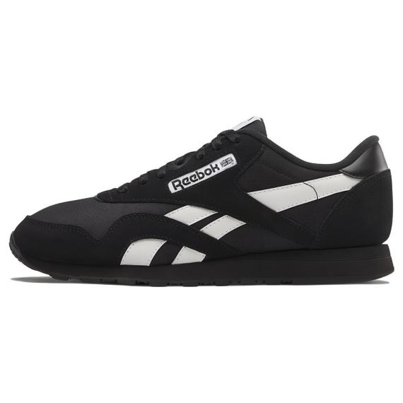 Классические нейлоновые кроссовки Reebok Низкие Черно-белые панды Юнисекс