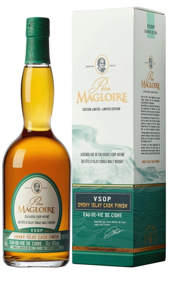 Кальвадос Пэр Маглуар VSOP Смоуки Айла Каск Финиш