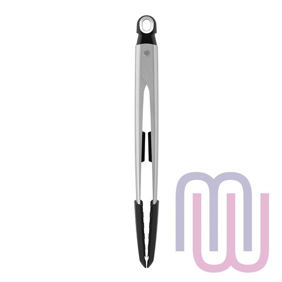 Набор из 4 кухонных инструментов Joseph Joseph Elevate с щипцами без подставки серый