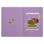 Обложка для паспорта "Cool Mix", два кармана, 10 дизайнов ассорти, цветной принт, ПВХ, STAFF, 238340