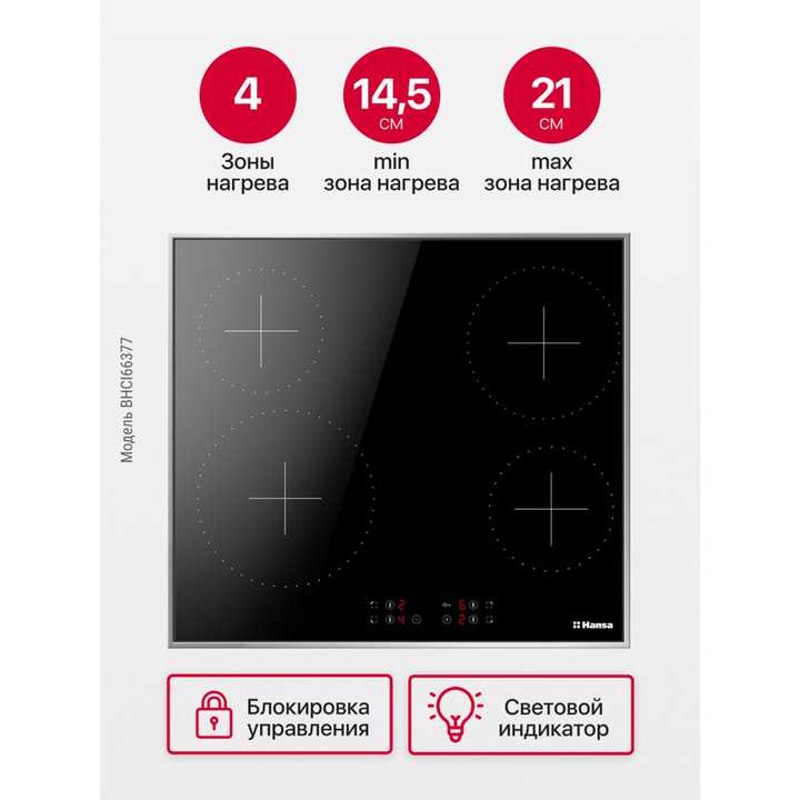 Электрическая панель Hansa BHCI66377