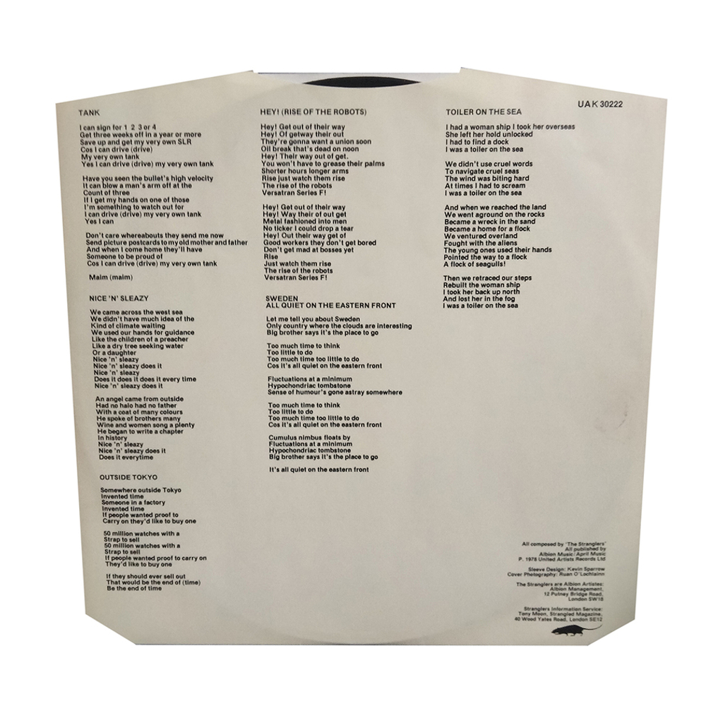 The Stranglers / Black And White (LP)