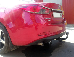 Фаркоп для Mazda 6 седан 2012-2022 Тип шара: A. Нагрузки: 1750/75 кг, MZ 03