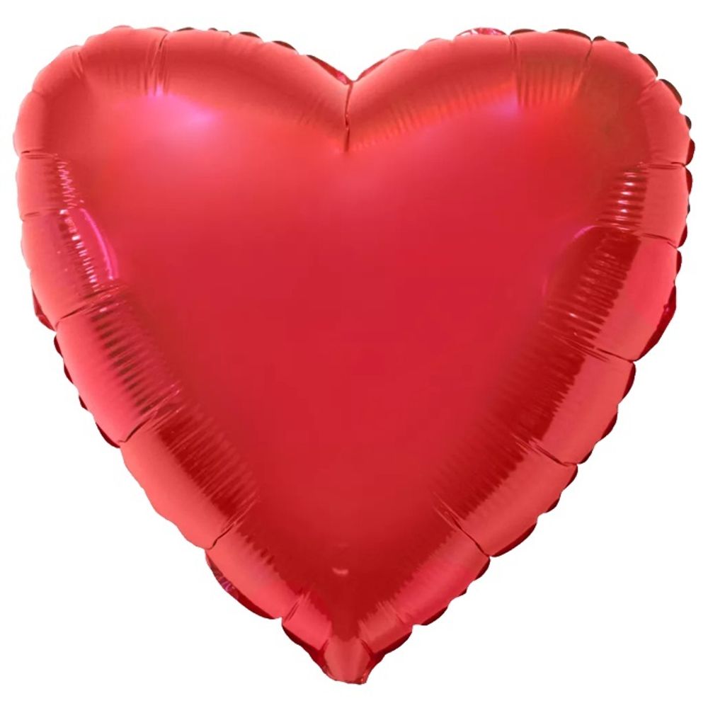 Шар Flexmetal Сердце 32&quot; красный #206500R