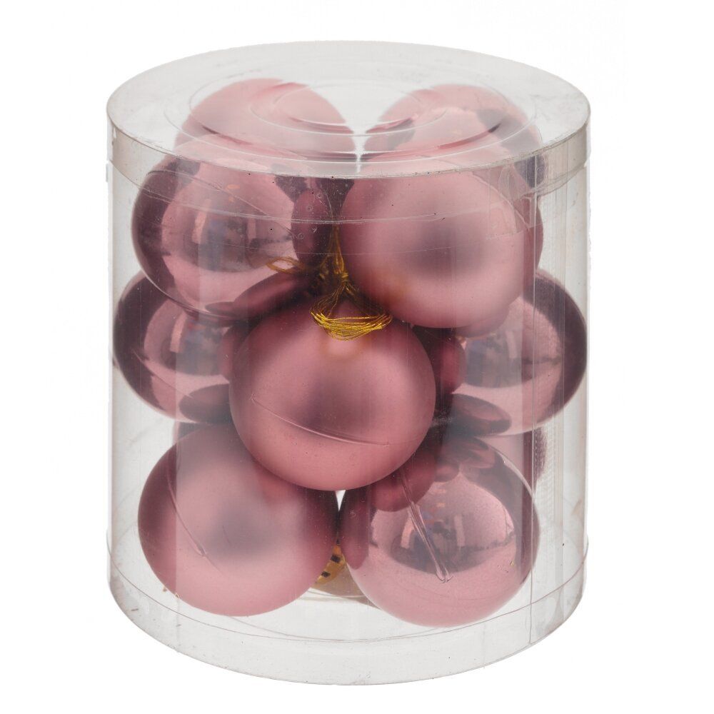 GAEM Набор из 12шт Украшение новогоднее "Шар", D 4 см, L4 W4 H5 см