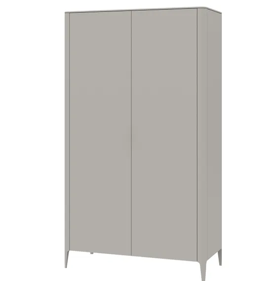 Шкаф Type 2-х створчатый 210х120 см (серо-бежевый)