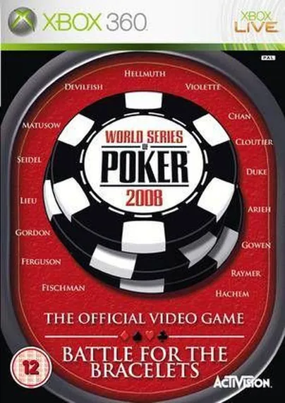 Xbox 360 World Series of Poker 2008: Battle for the Bracelets (Б/У, Английская версия)