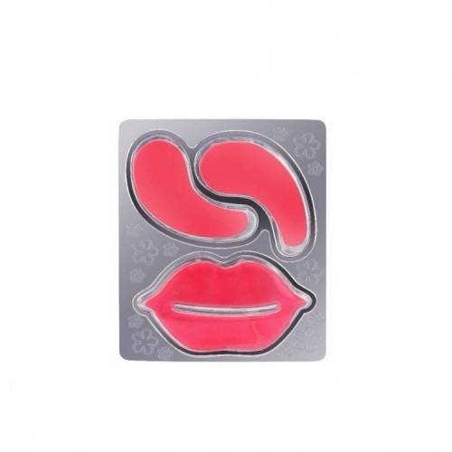 Набор SersanLove (патчи для глаз+ патчи для губ) 1 шт Цвета :зеленый ,золото,розовый ,черный 💜 ✅