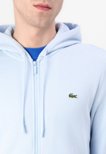 Lacoste Толстовка на молнии - Голубой (LA222S089-K17)