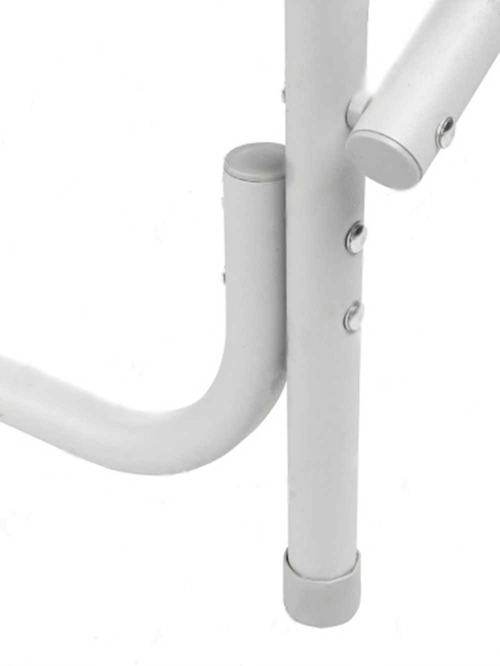 Кресло раскладное Nisus с откидывающим столиком.140кг, карман (алюм. д25) зеленый ромб/серый (N-DC-95200T-K-GG)