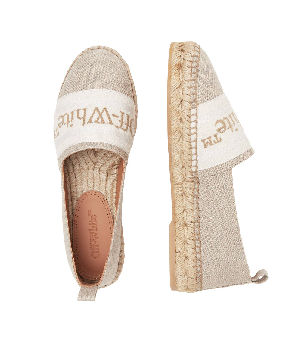 Эспадрильи OFF-WHITE - бежевый(OWIB014S 24FAB001)