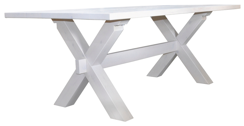 Стол обеденный Акадия 200 см, белый