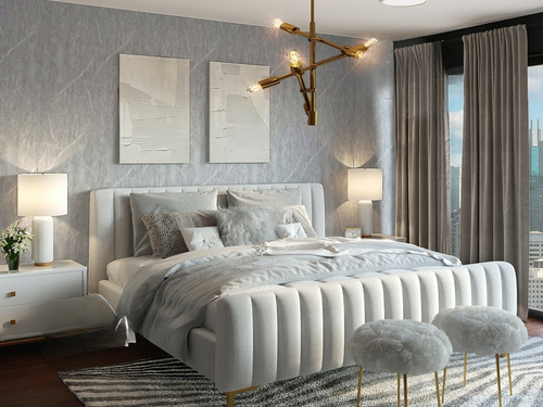 Самоклеящаяся панель ПВХ Мрамор Лацио 600х300х2 мм