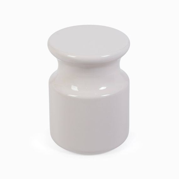 Кофейный стол Perry Ø33х45 см, бежевый глянец