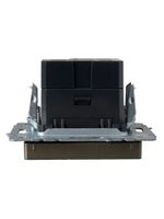 BRITE Розетка USB A+A 5В 3,1А РЮ10-1-БрШ шампань IEK