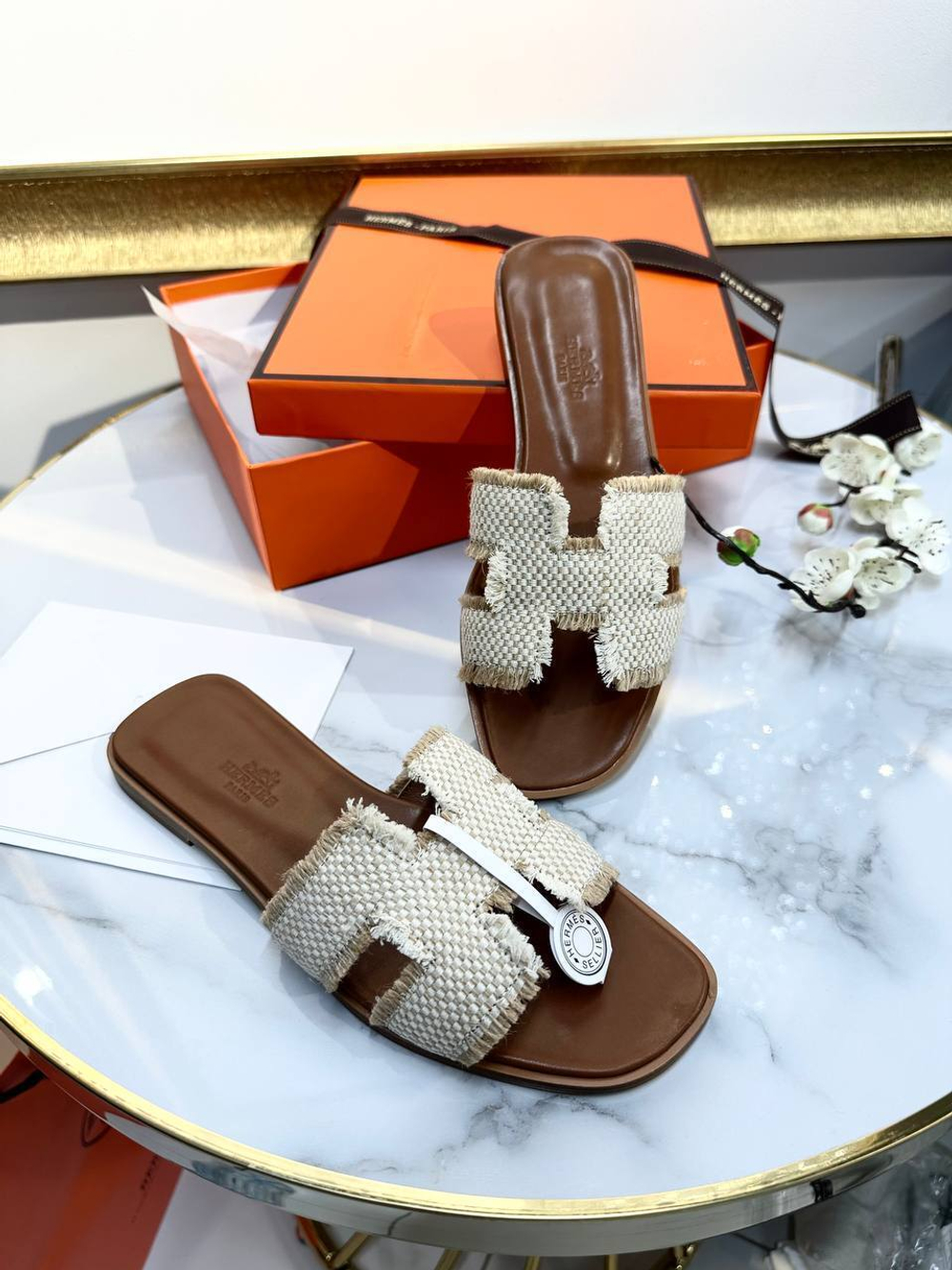 Шлепанцы Hermes
