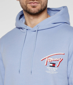 Худи 3D STREET Tommy Jeans - голубой(DM0DM18647)