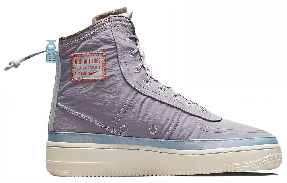 Кроссовки Nike Air Force 1 Shell Pu (Женская размерная сетка)