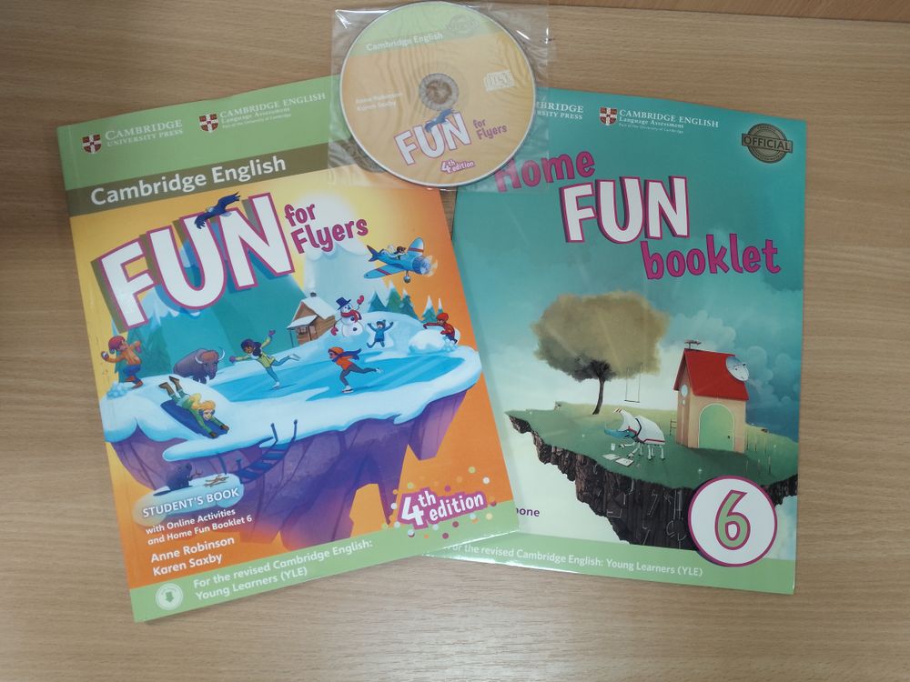 Fun for 4Ed Flyers SB +CD + Home Fun Booklet