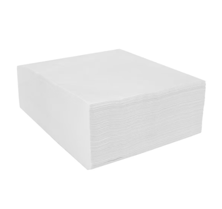 Салфетки 33*33 300 шт белые 1 слойные    1/9