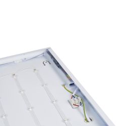 ULP-6060-36W-3000К IP40 GRILYATO OPAL SMOOTH Светильник светодиодный потолочный универсальный. Теплый равномерный свет 3000K. 3500Лм. 588X588x25мм. Корпус белый. В комплекте с и-п. ТМ Uniel