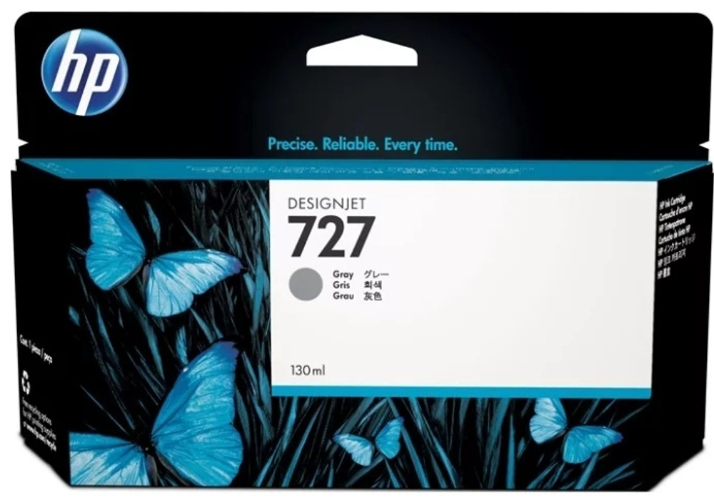 Картриджи HP B3P24A серый
