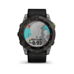 Мультиспортивные часы Garmin Enduro 2 угольно-серый DLC титановый с нейлоновым ремешком UltraFit 010-02754-01
