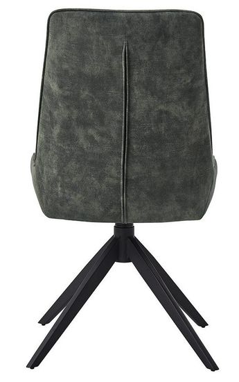 Стул Rolf мягкий вращающийся цвет темно-зеленый