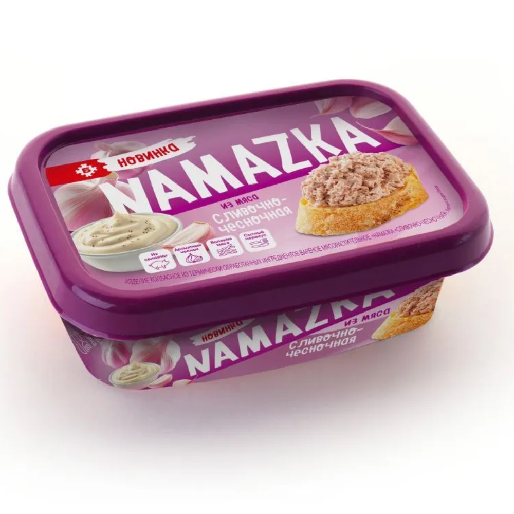 Намазка Namazka БМК из мяса сливочно-чесночная 150 гр