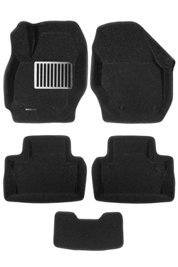 Коврики салона для VOLVO XC 70 (2007-2016) /S 80 (2006-2016) Euromat 3D Lux черные. Арт. EM3D-005507